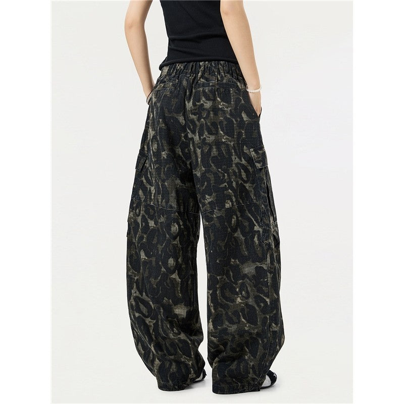 Loose Wide Leg Cargo Pants