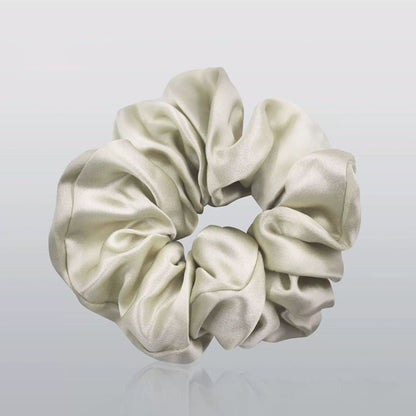 Minimalist Mulberry Silk Solid Color Silk Scrunchies