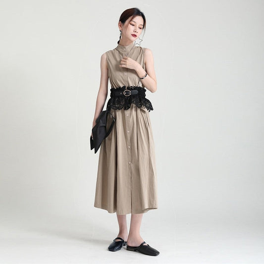 Long Sleeveless Dress