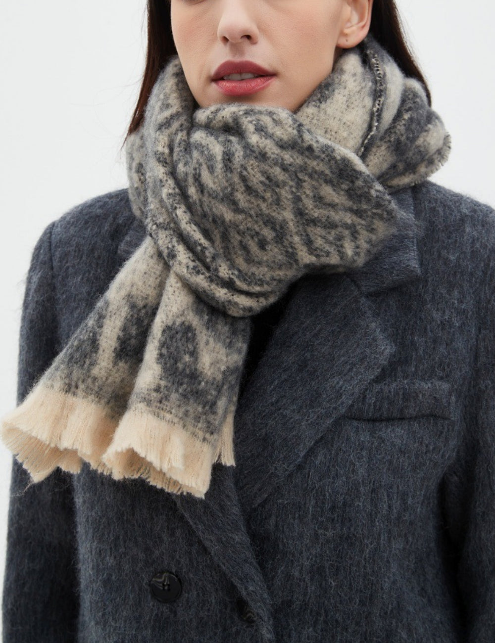 Vintage Leopard Print Soft Scarves