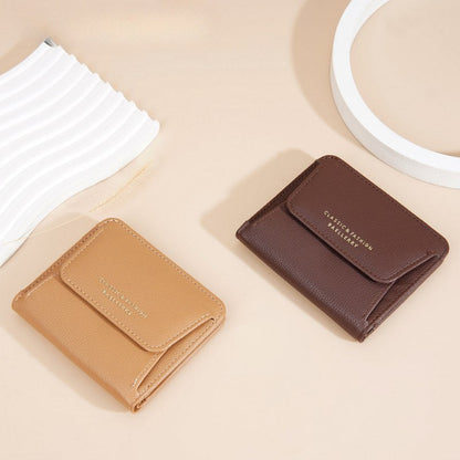 Mini Solid Color Card Cases Wallets