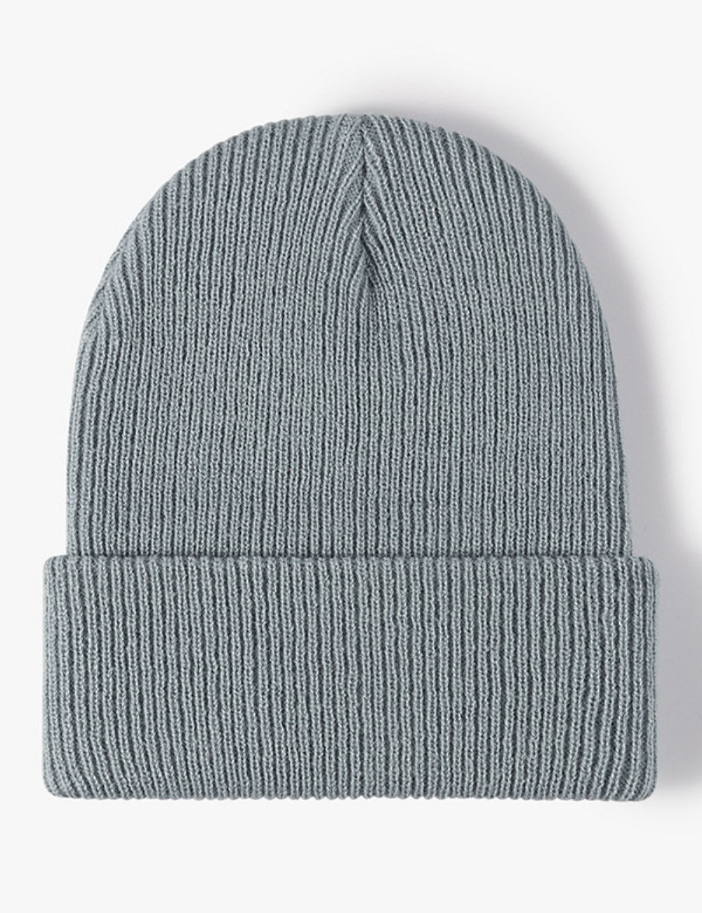 Solid Color Outdoors Thick Knit Beanie
