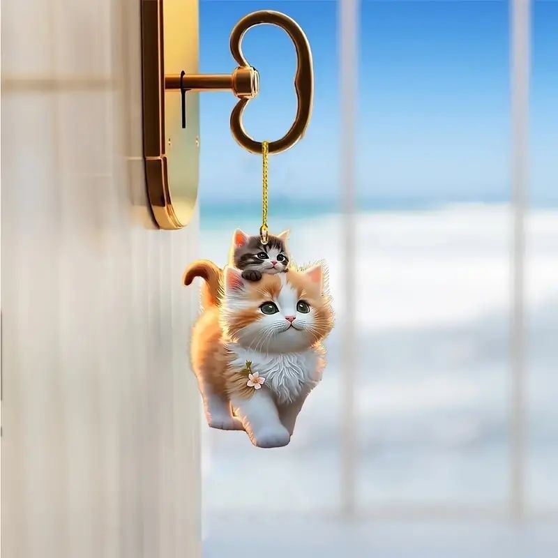 Large Cat Small Cat Car Backrest