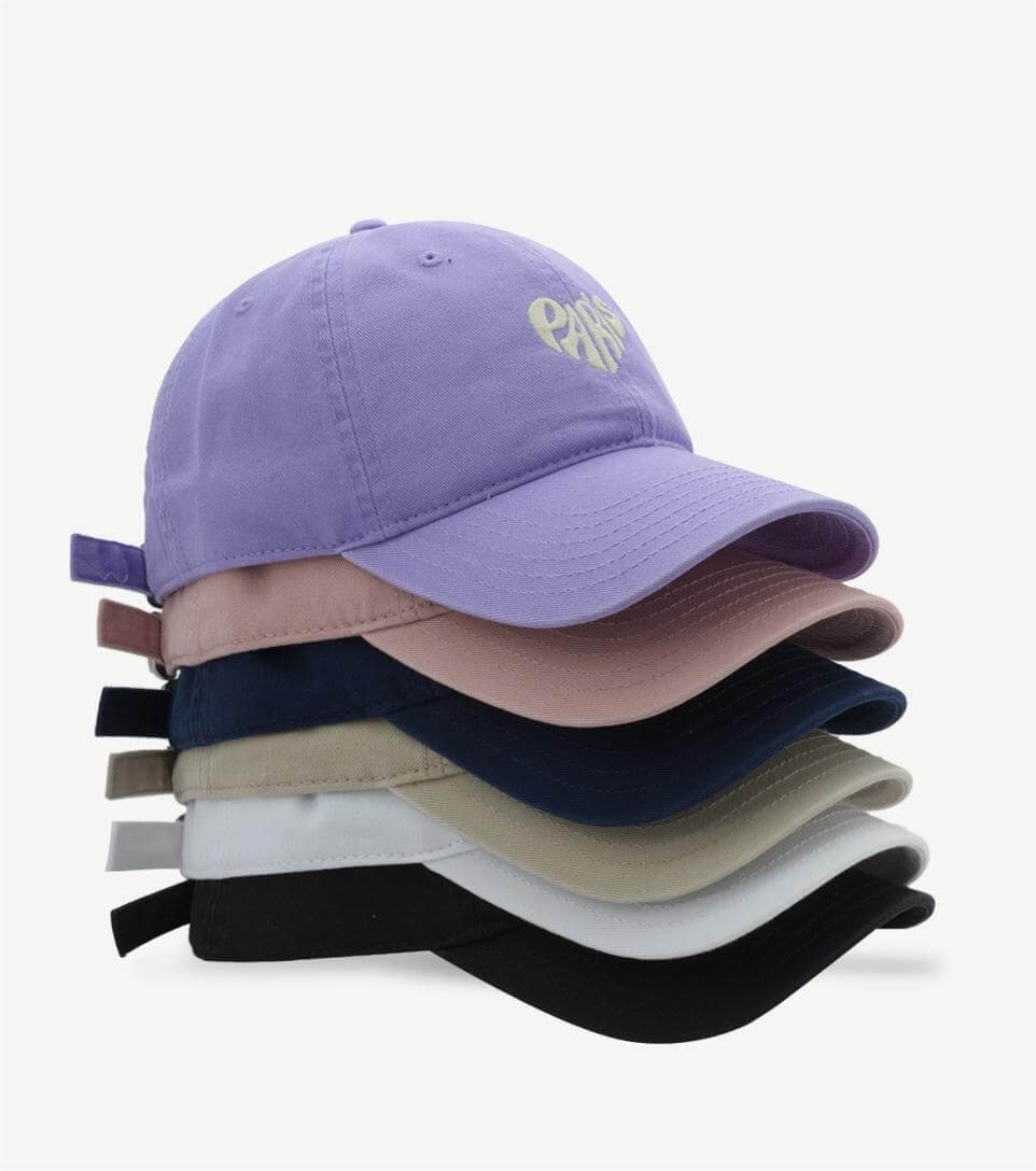 Love Letter Embroidered Baseball Caps