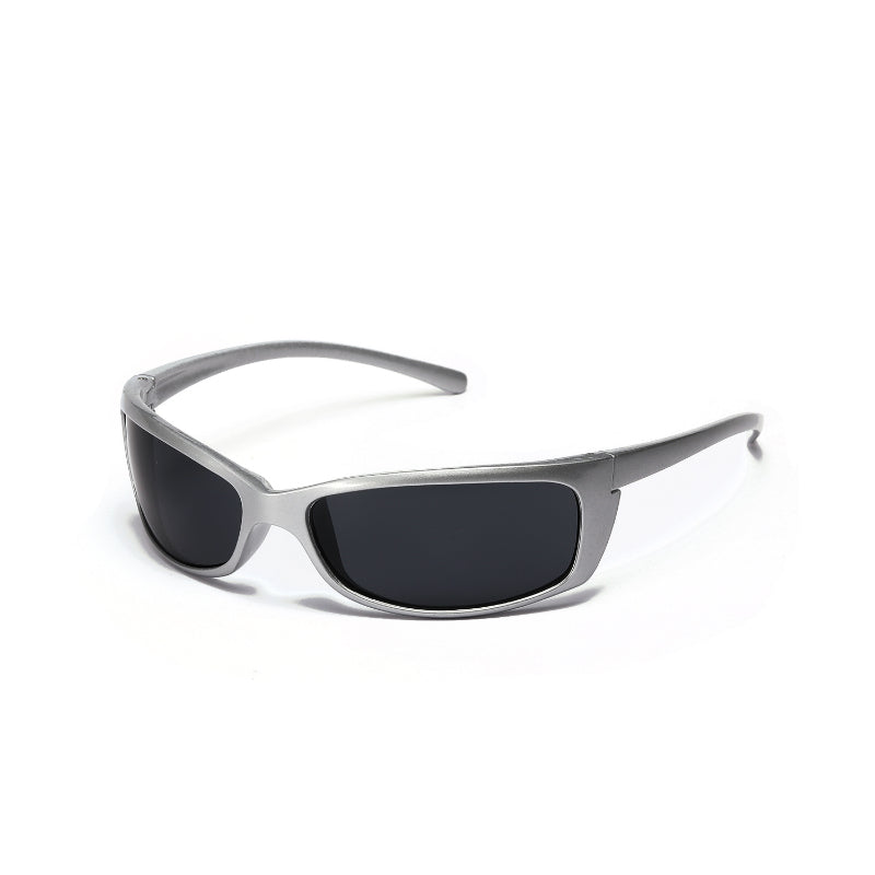 Narrow Frame Rectangle Sports Sunglasses
