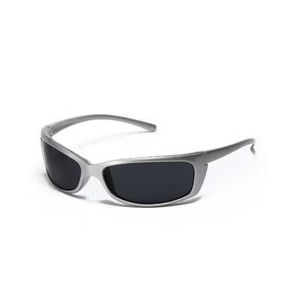 Narrow Frame Rectangle Sports Sunglasses
