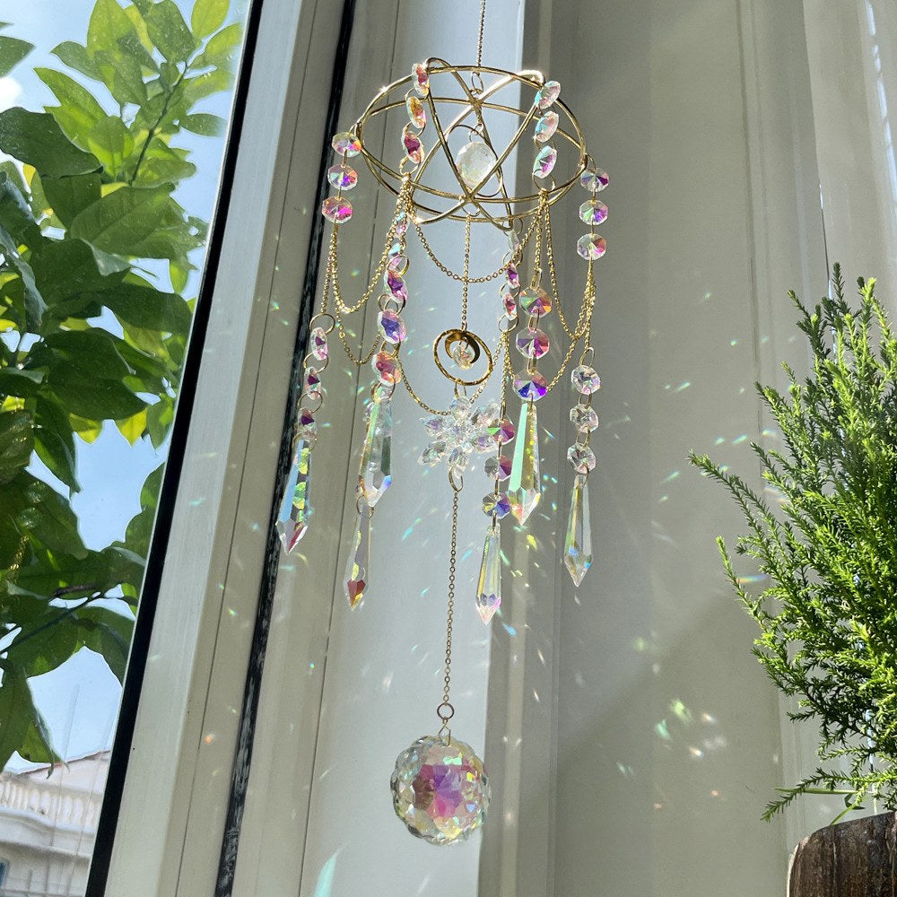Snowflakes Crystal Suncatcher Hangings