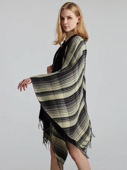Original Plaid Thicken Shawl Scarf