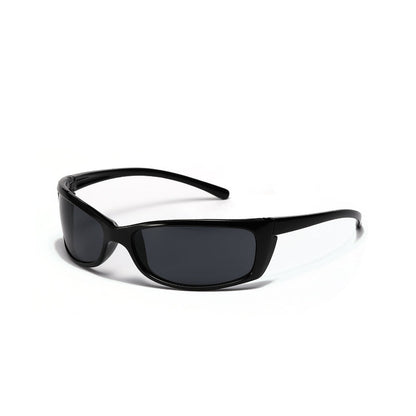 Narrow Frame Rectangle Sports Sunglasses