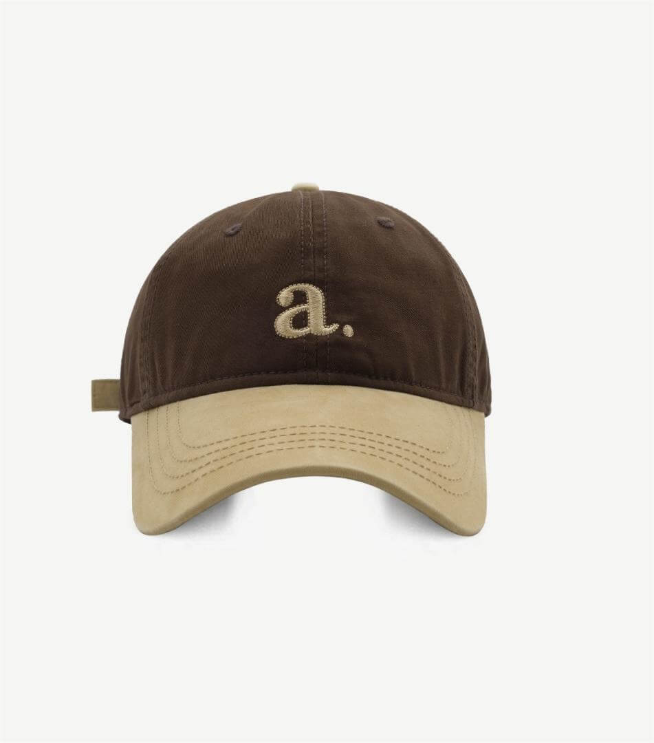 Contrast Color Embroidered Baseball Caps