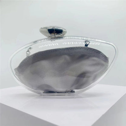 Acrylic Clear Evening Clutch