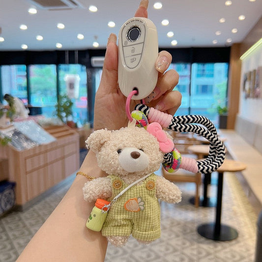 Cute Plush Teddy Bear Keychain