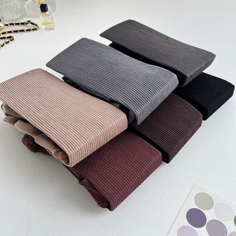 Medium Thick Solid Color Minimalist Base Pantyhose