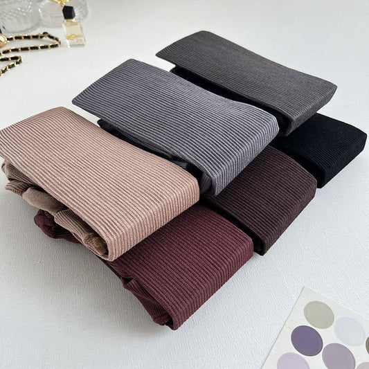 Medium Thick Solid Color Minimalist Base Pantyhose