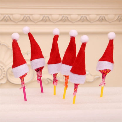 Red Mini Non-Woven Fabric Lollipop Hat