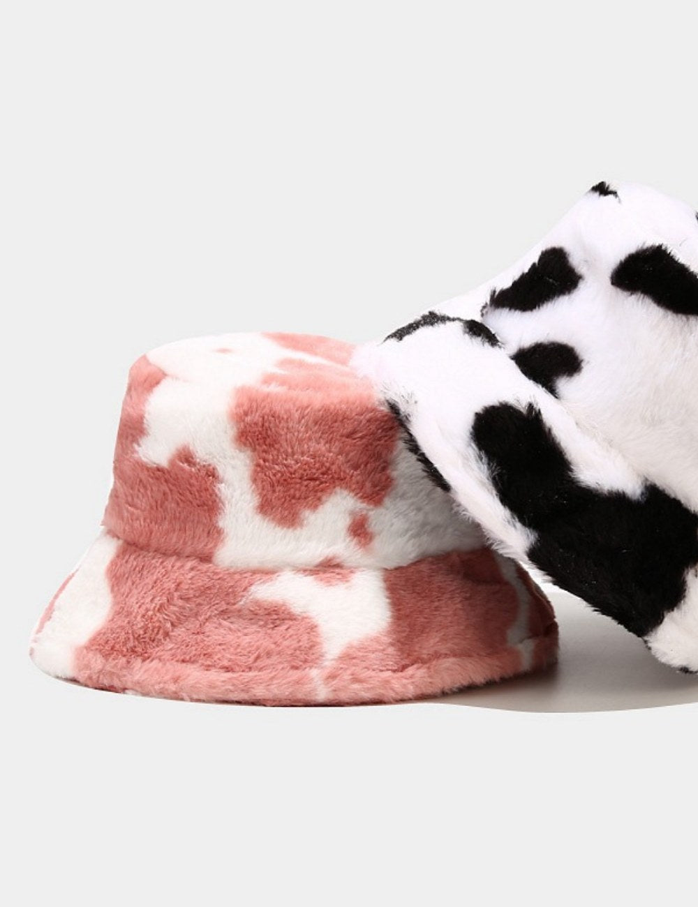 Colorful Cow Pattern Winter Bucket Hat