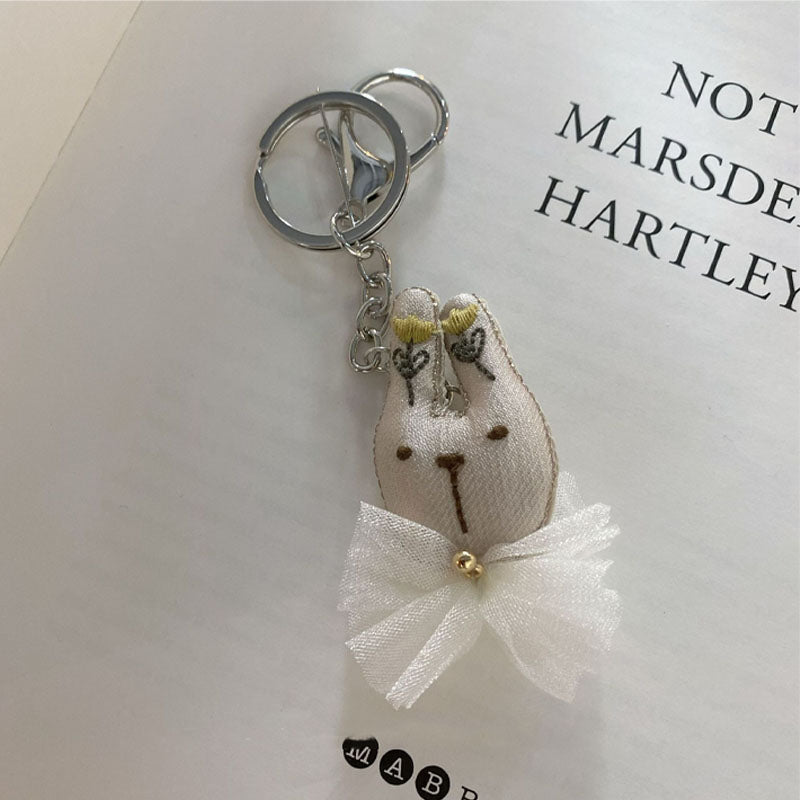 Cute Animal Simple Keychain Bag Charm