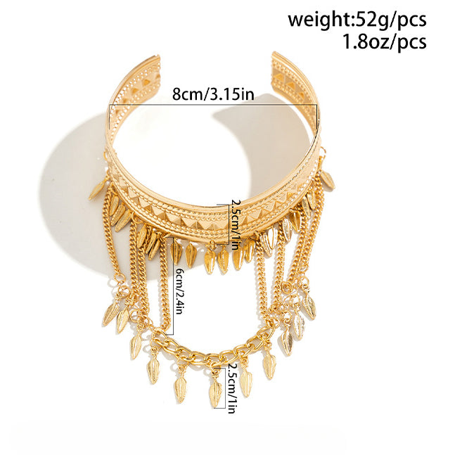 Vintage Tassel Adjustable Arm Cuff