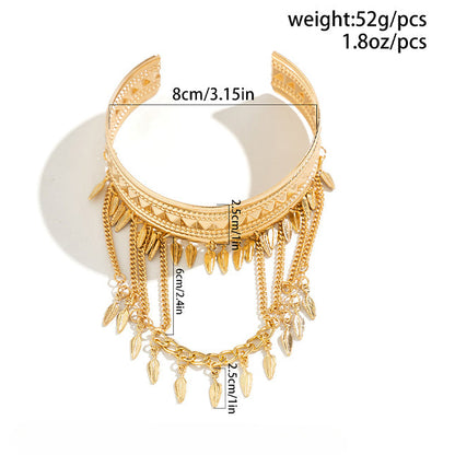 Vintage Tassel Adjustable Arm Cuff