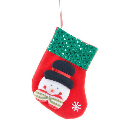 Christmas Socks Gift Bag Small Christmas Socks Pendant Christmas Tree Pendant