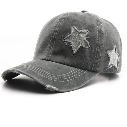 Simple Washed Solid Color Baseball Cap