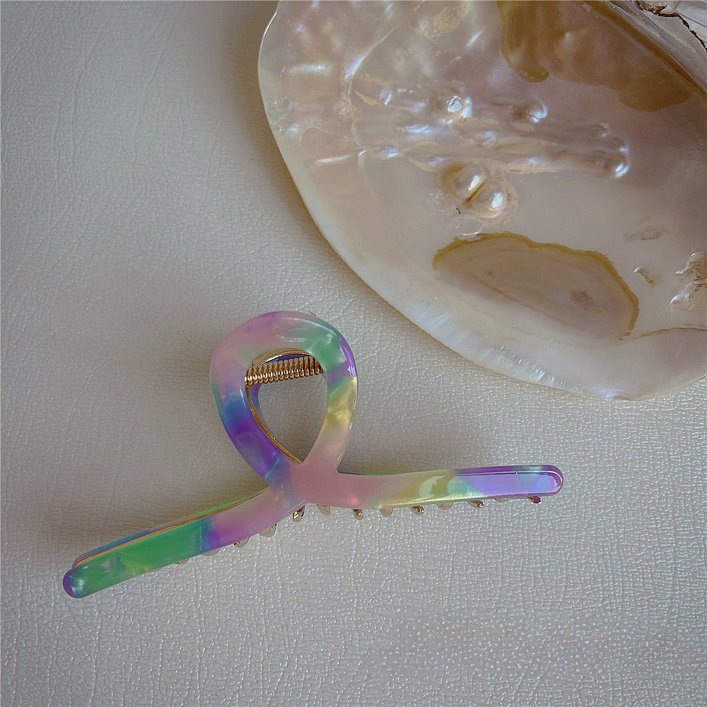 Metal Agate Large Cross Hair Claws