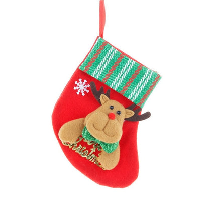 Christmas Socks Gift Bag Small Christmas Socks Pendant Christmas Tree Pendant