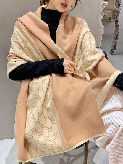 Stylish Split-Joint Warm Shawl&Scarf