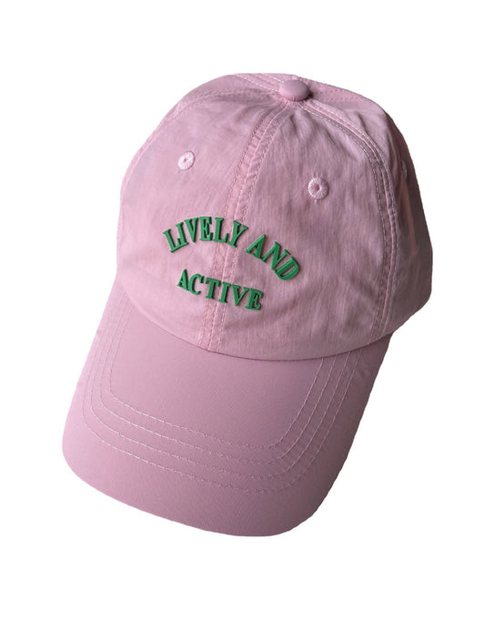 Summer Minimalist Letter Print Baseball Cap