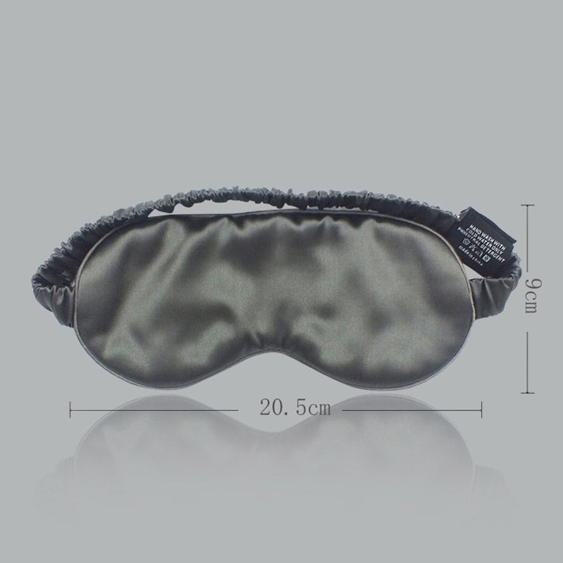 Soft Solid Color Mulberry Silk Eye Mask