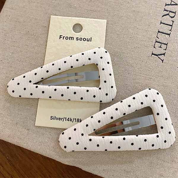 Polka Dot Sweet Cute Hair Clip