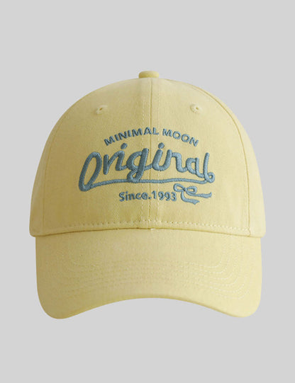 Cute Letter Embroidered Versatile Baseball Cap