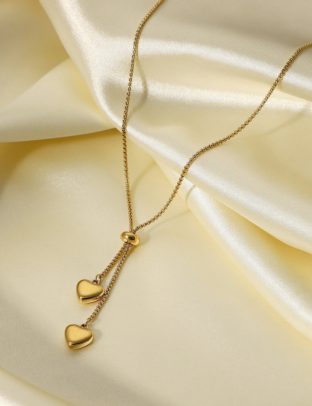 Simple Elegant Love Pendant Y-Necklaces