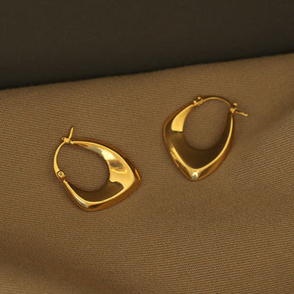 Geometric Simple Metal Earrings