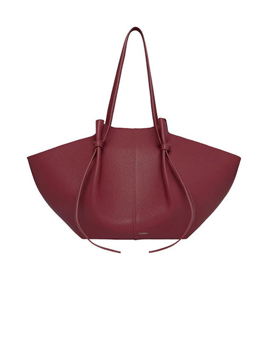 Minimalist Solid Color Large Capacity Tote Bag