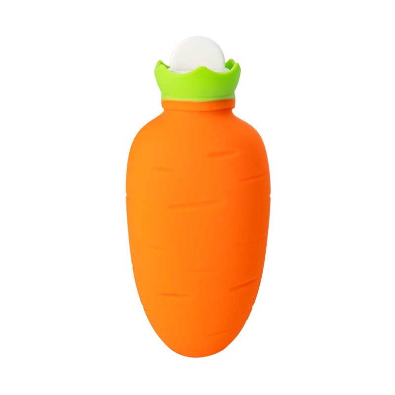 Portable Carrot Style Explosion-Proof Silicone Hot Water Bag