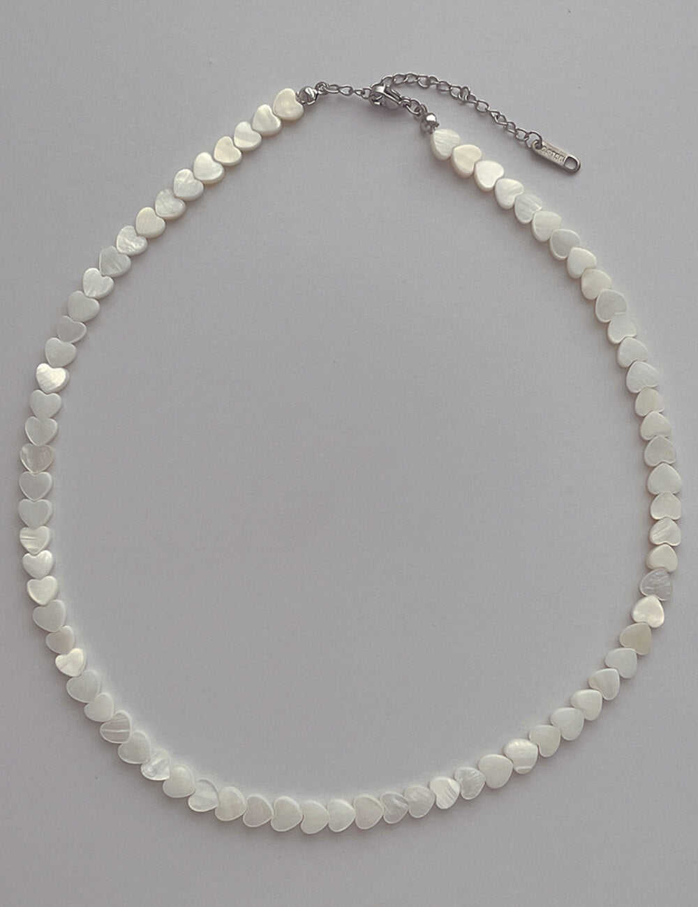 Minimalist Heart Shell Beach Choker Necklace
