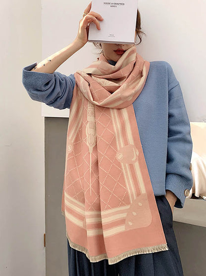 Original Warm Print Shawl&Scarf