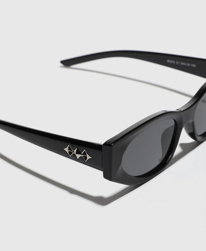 Punk Cat-Eye Polarized Sunglasses