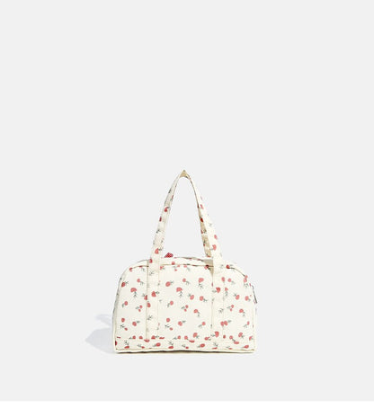 Floral Sweet Bow Portable Handbags