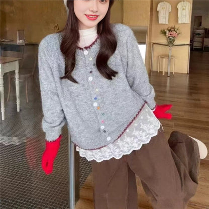 Sweet Fashion Sweater Coat