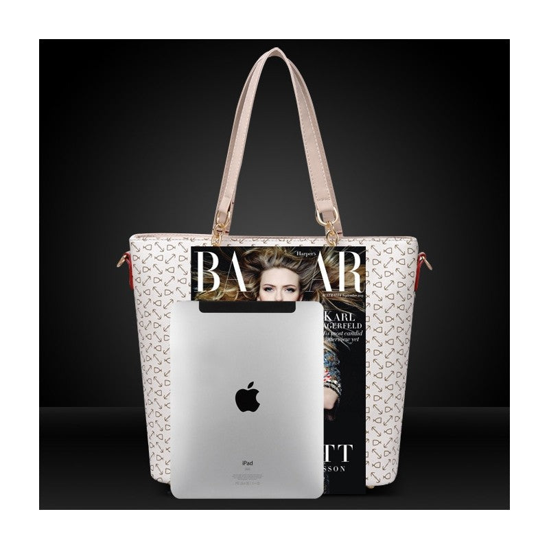 6-Piece Printed Crossbody Handbag Set