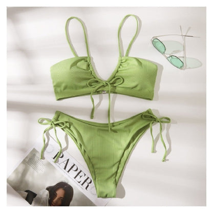 Women's Halter Tie Bikini Swimsuit