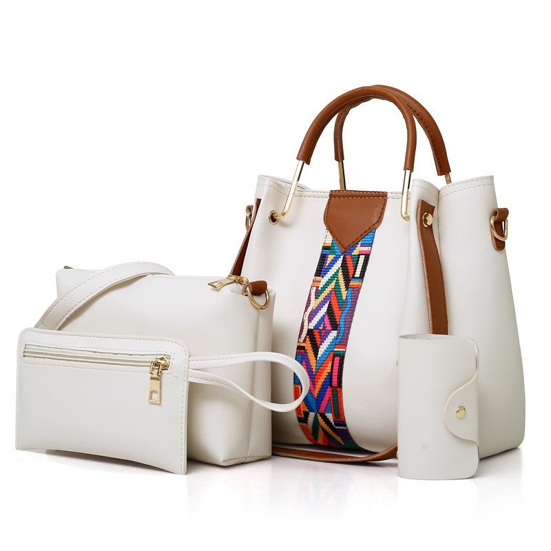 High Capacity 4-Piece Sets Handbag