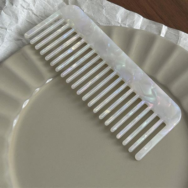 Portable Mini Acrylic Hair Comb