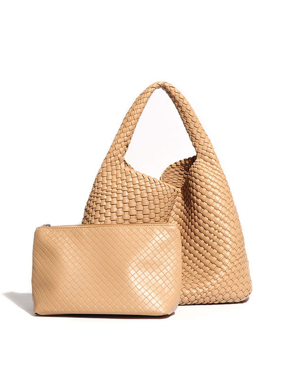 Trendy Handmade Woven Shoulder Tote Bag