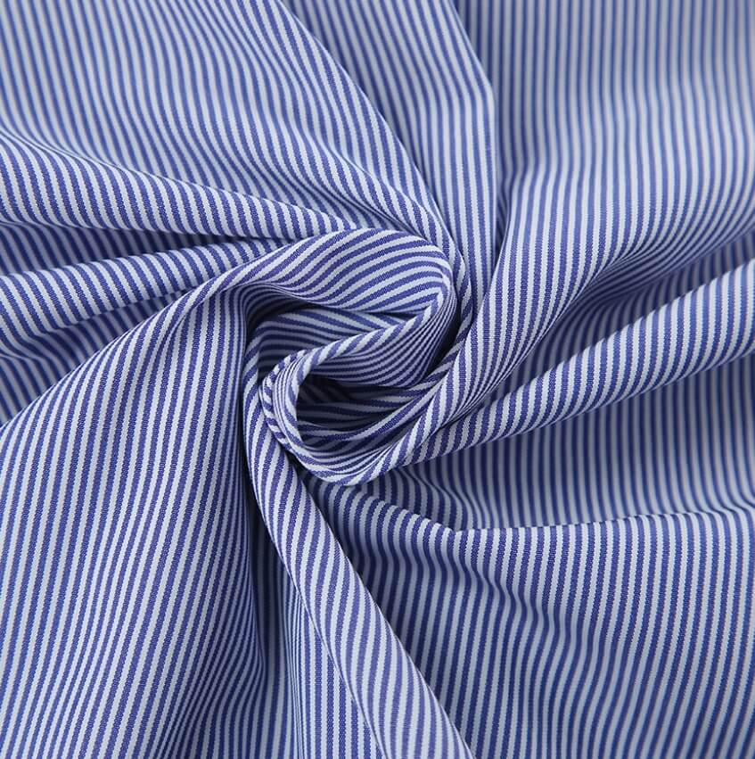 Striped Lapel Button Down Short Shirts