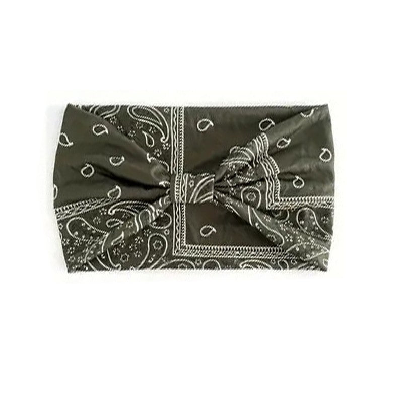 Printed Knot Elastic Headband