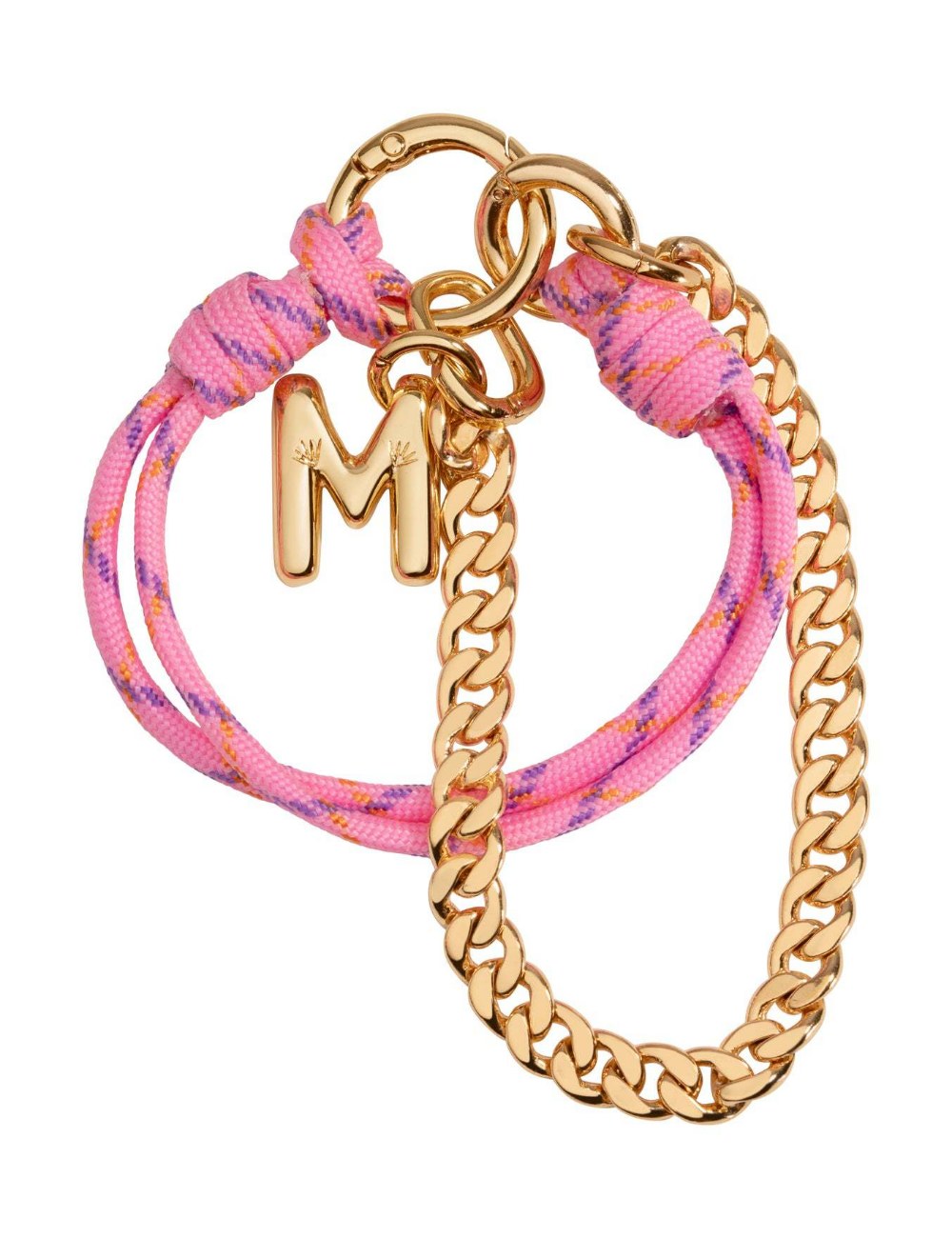 Letter Rope Braided Keychain Bag Charms