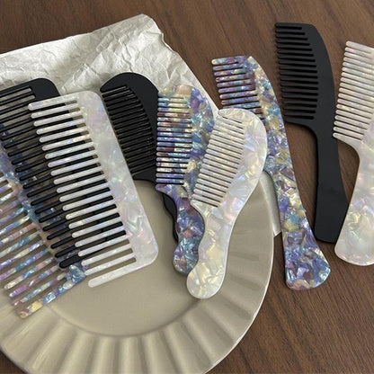 Portable Mini Acrylic Hair Comb